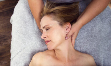 woman having an Elemis facial at Eden Beauty and Aesthetics, Southend